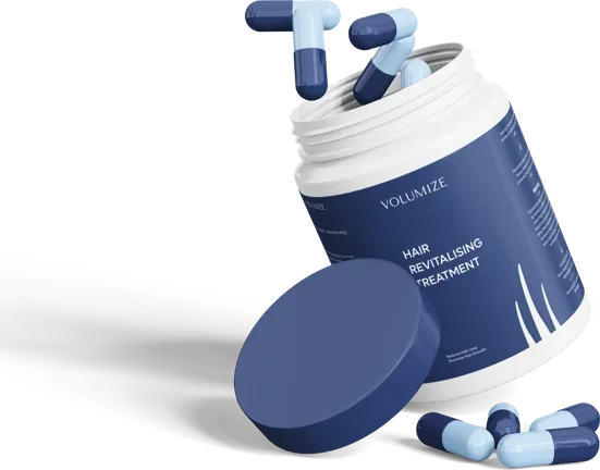 Volumize hair treatment packaging